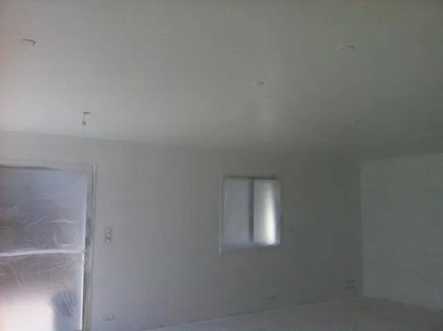 mur et plafond refais